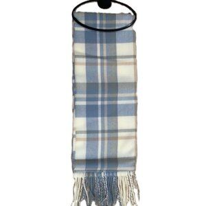 Softer Than Cashmere? Classic Plaid Fringe End Scarf